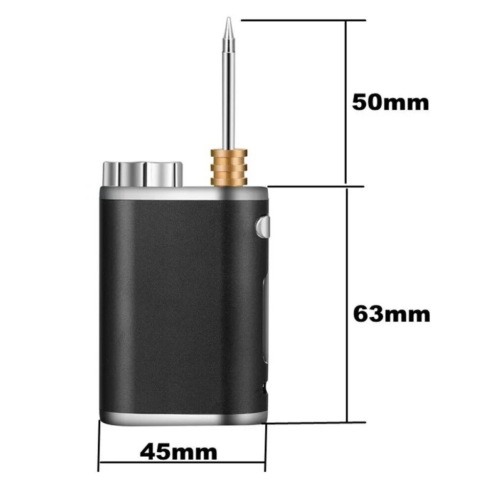 Imagem -06 - Recarregável 1w75w Imprensa Rapidamente Usb Soldagem sem Fio com Ponta de Ferro de Solda Acessórios de Ferramenta de Qualidade