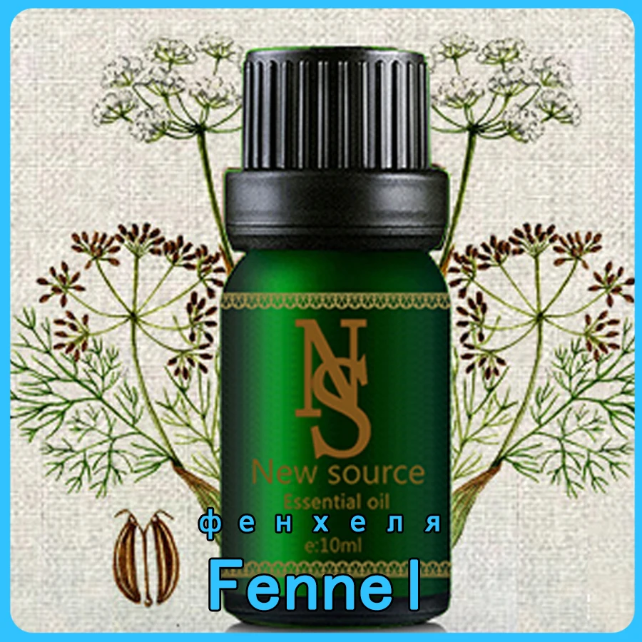 Fennel Essential oil 10ml natural Fennel Oil improve loose skin is tight in fine lines of skin moisturizing