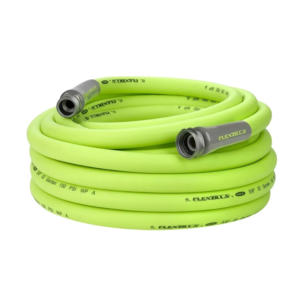 

Flexzilla® Garden Hose, Flexible Hybrid Polymer, 5/8" X 50' The Garden Is Clearly Watered