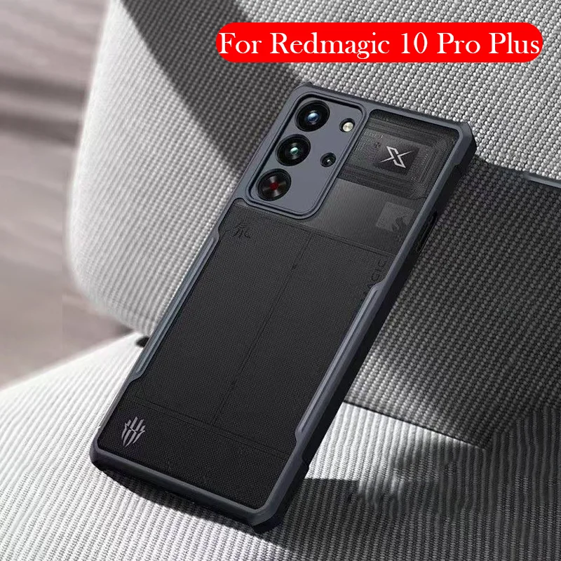 

Прозрачный чехол для ZTE Nubia Redmagic 10 10S Pro Plus, задняя крышка с подушкой безопасности, чехол для Redmagic 10 Air