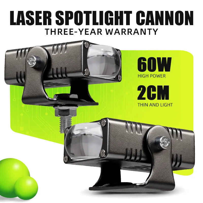 

2PC Car Grile LED Light Pods Car Front Headlight Motorcycle ATV UTV Projector Lens Car Fog Offroad with Fan 10V-36V 3000K/6000K