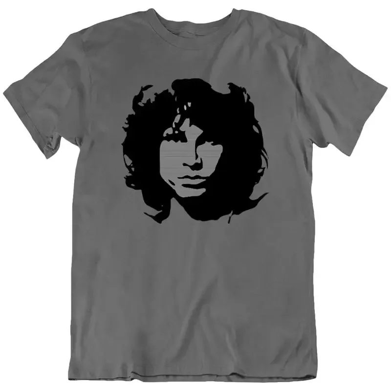 Jim Morrison American Rock Singer Music T shirt New