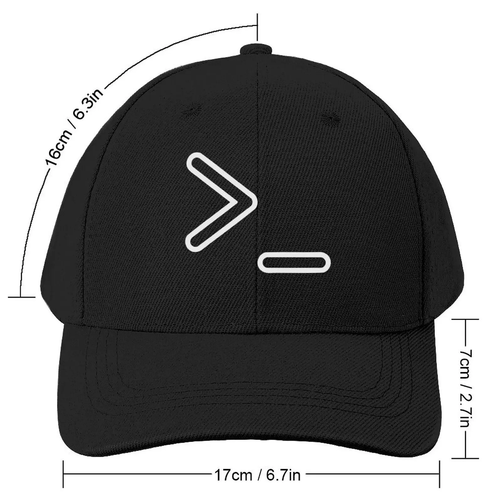 Shell Prompt _ Command Line Interpreter Geek/Nerd White Design Baseball Cap Luxury Brand Anime Mens Hats Women's