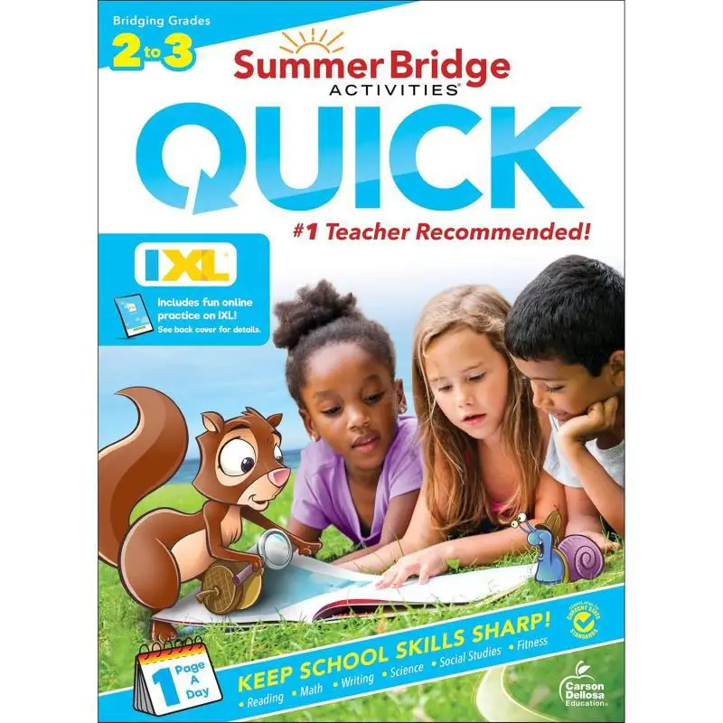

Summer Bridge Activities Quick Workbook Grade 23 Carson Dellosa Education Carson Dellosa Education 9781483874937 Book