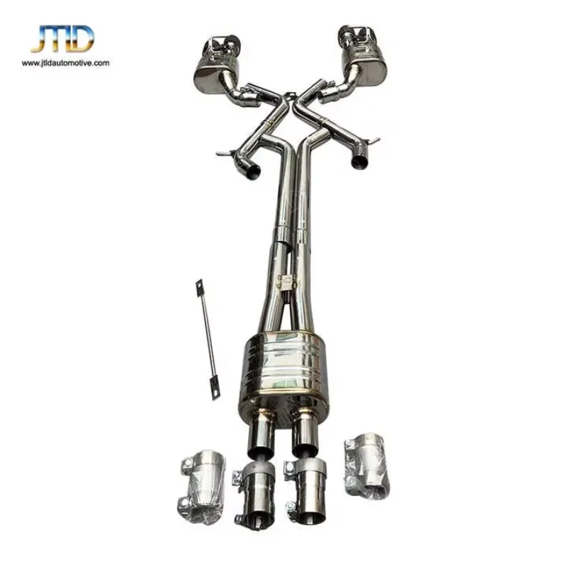 JTLD Prestaties 304SS Rvs Turbo Catback Uitlaat Voor Porsche Panamera 3.6 4.8 970.1 2014-2016 3.0L