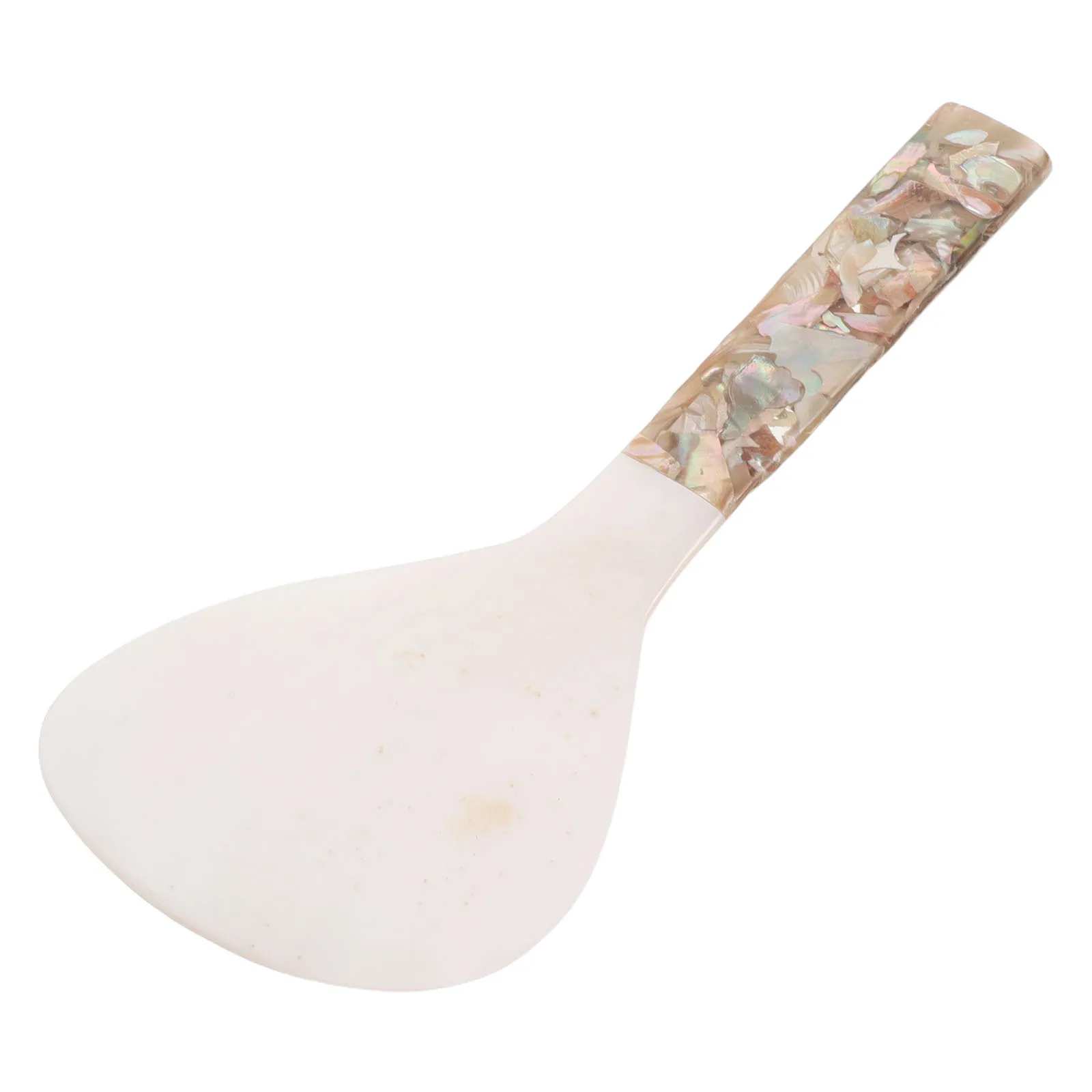 

Ложка из натуральной ракушки: лопатка для риса с антипригарным покрытием для рисоварки, кухонная лопаточка, совок, сервировочная посуда, инструмент для приготовления пищи