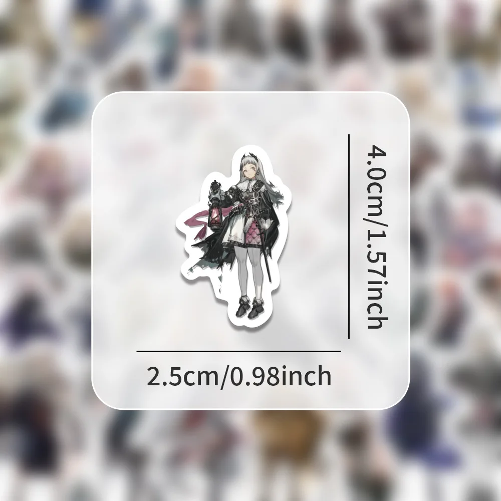 10/50/100PCS Nieuwe Arknights Game Stickers Fun Cool Persoonlijkheid Creatieve Decoratie Graffiti Decoratie Speelgoed Geschenken DIY boekenplank