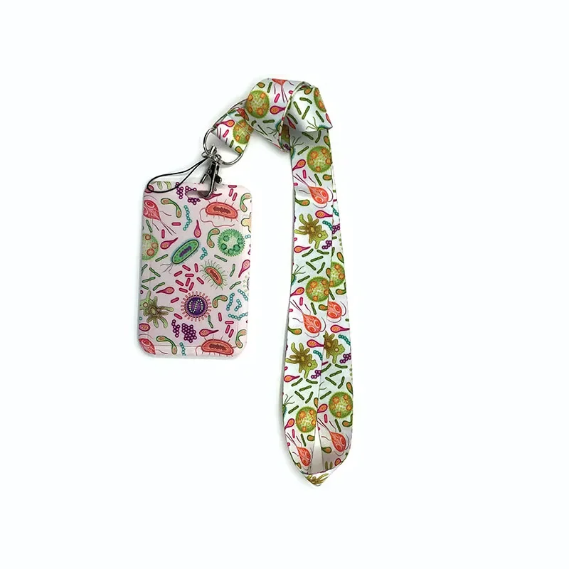 verpleegster kaarthouder Mooie tanden identiteitskaart pass hang accessoires houder sleutelhanger lanyard Student Bus Kaarthouder Case passr kaart