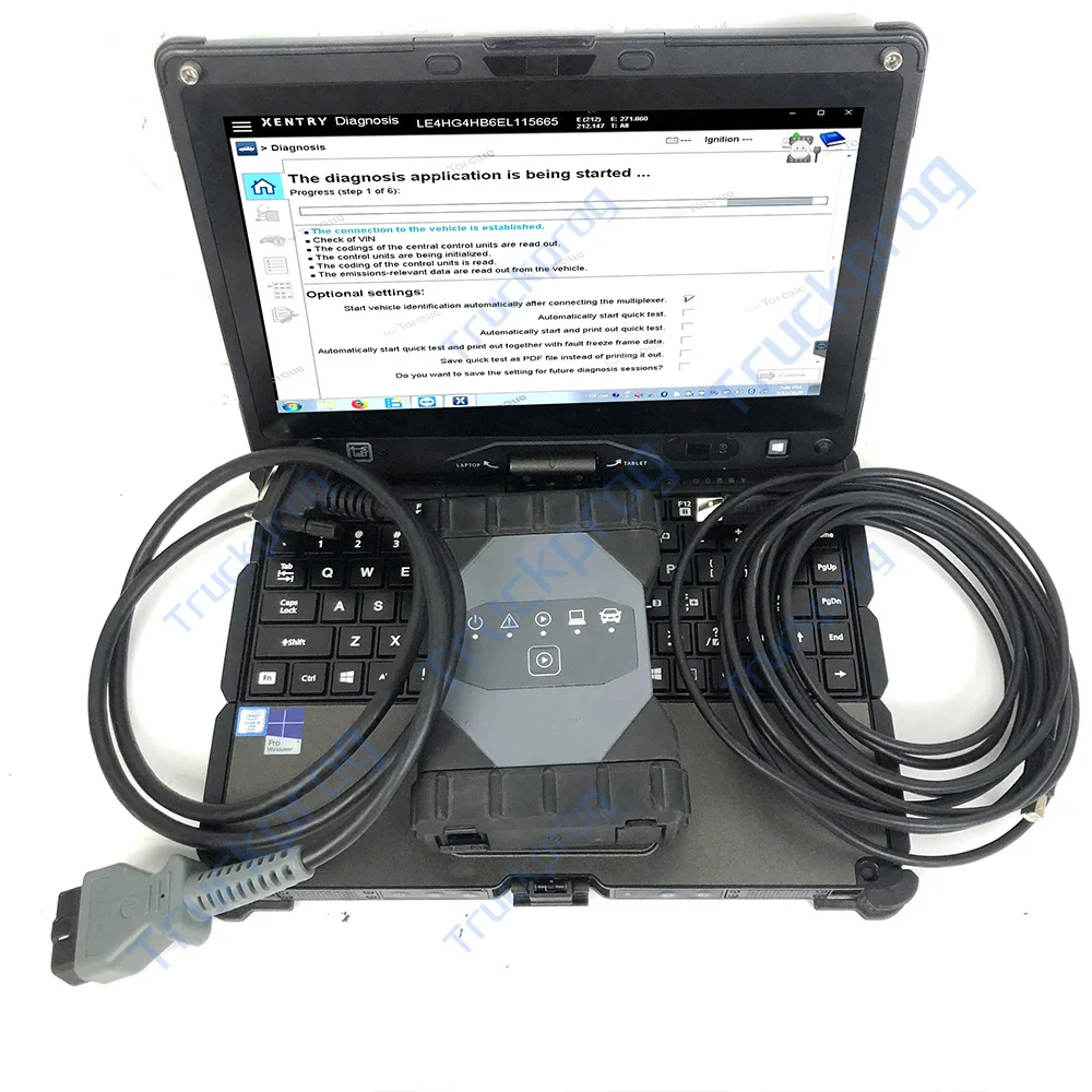 

Getac V100 Lapop for MB STAR C6 Multiplexer mb for Ben-z c6 Car truck Diagnostic SD Connect C6 DOIP replace xentry das wis epc