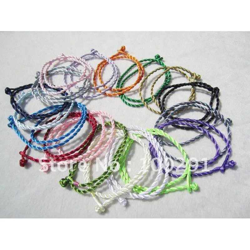 100pcs  2mm  braided korean silk thread silk cord necklace