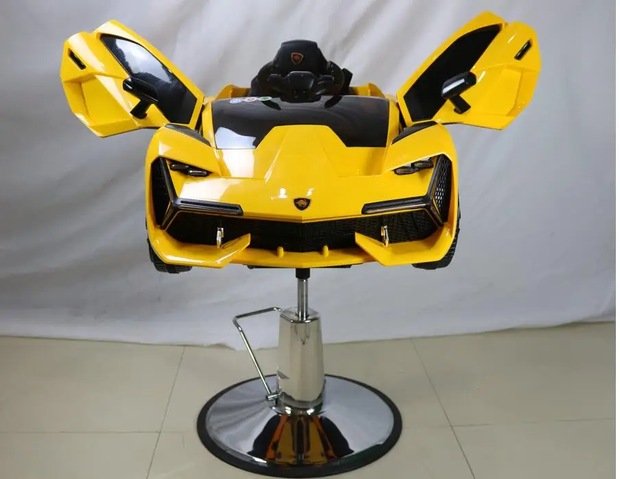 Children\'s car barber chair haircut lift salon chair salon furniture, salon barber chair,