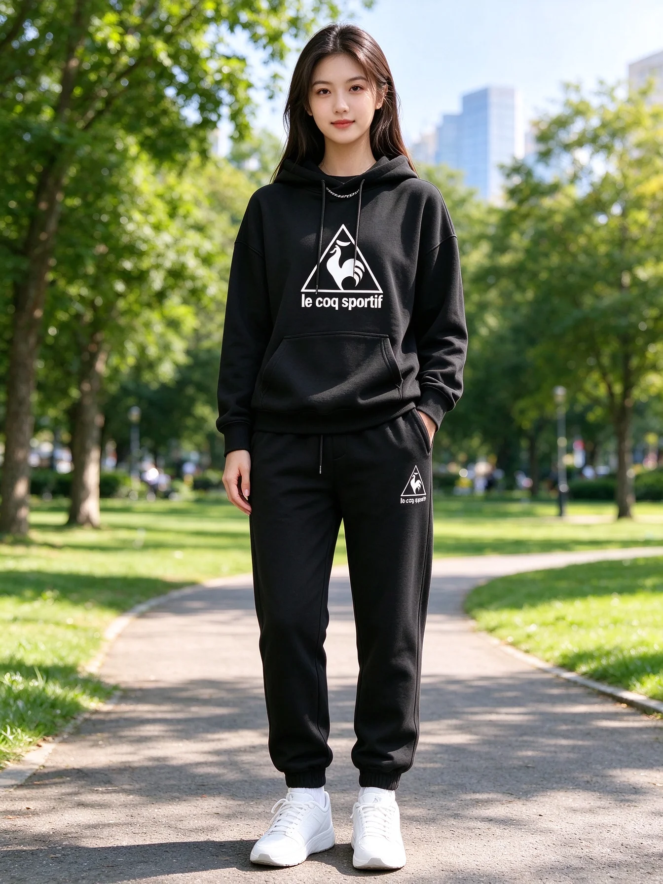 2026 New Women's Autumn Winter Sports 2‑Piece Set, Casual Drawstring Hoodie + Long Pants, Fashion Ladies Sweat Tracksuit Outfit