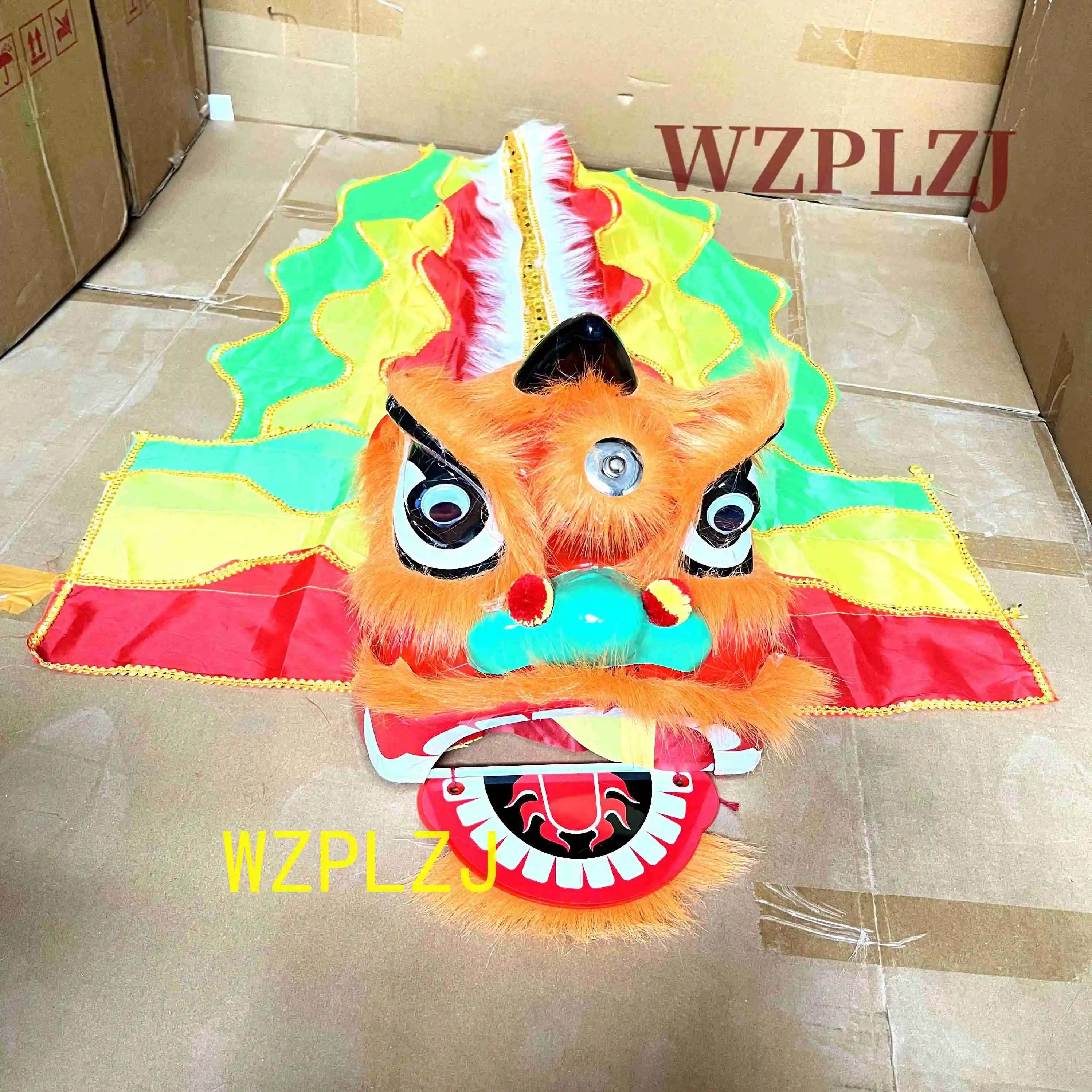 يوم عيد الميلاد 3-5 سن طفل 12 بوصة الأسد ملابس رقص طفل صبي فتاة الطفل حفلة أداء الرياضة كرنفال المرحلة الصين #2