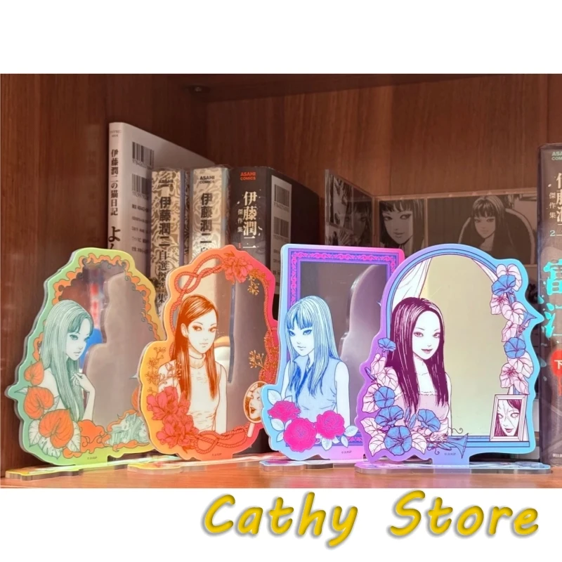 New Genuine Junji Ito Tomie Kawakami Acrylic Decorative Items Two Form Decor Anime Peripheral Figure Acrylic Blocks Collect Gift