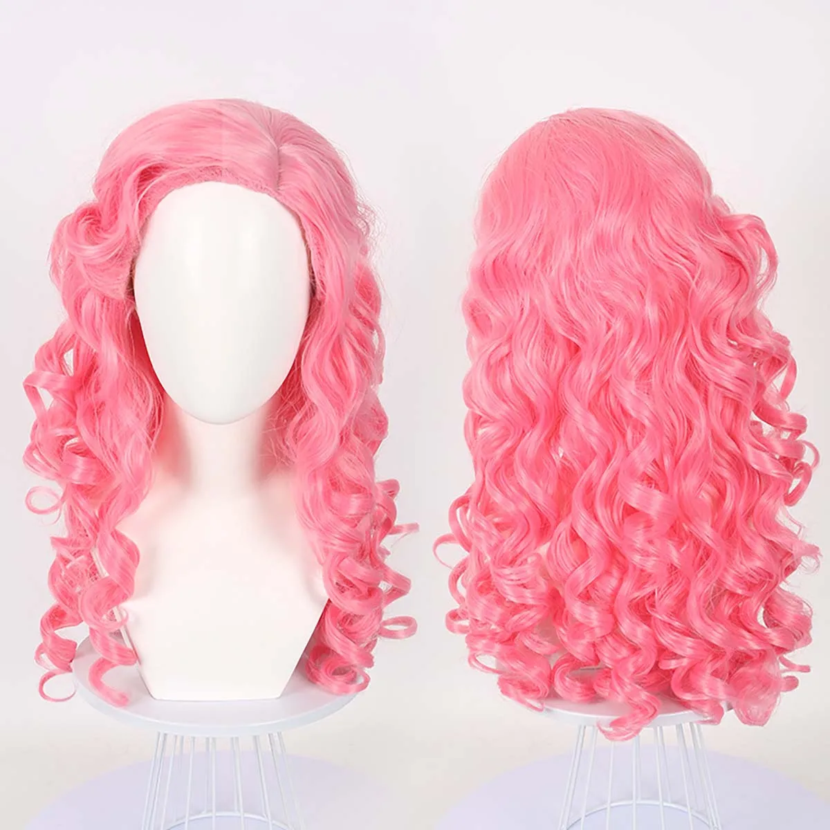 Anime Wig Descendants 4 Red Curly Starlight Heirs Wig Red Pink Blue