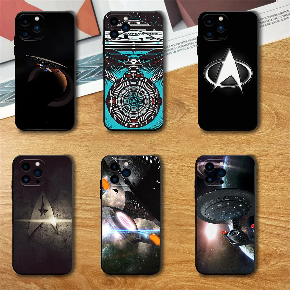 The Tv S-Star T-Trek Phone Case For Samsung S23 S22 ULTRA A22 A23 A32 A34 A52 A53 A54 A71 A72 A73 Black Soft Silicone Cover