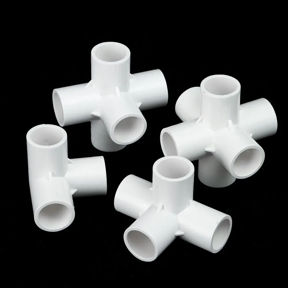 Indoor Water Pipes Stereoscopic 3 WAY 4 WAY 5 WAY 6WAY Water Pipe Connector Pipe Connector PVC