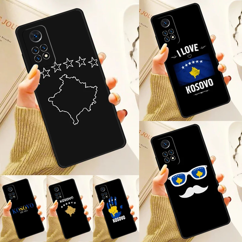 KOSOVO FLAG Case For Samsung Galaxy S24 Plus S23 S20 S21FE Lite S22 Ultra Note 20 S8 S9 S10 Phone Coque