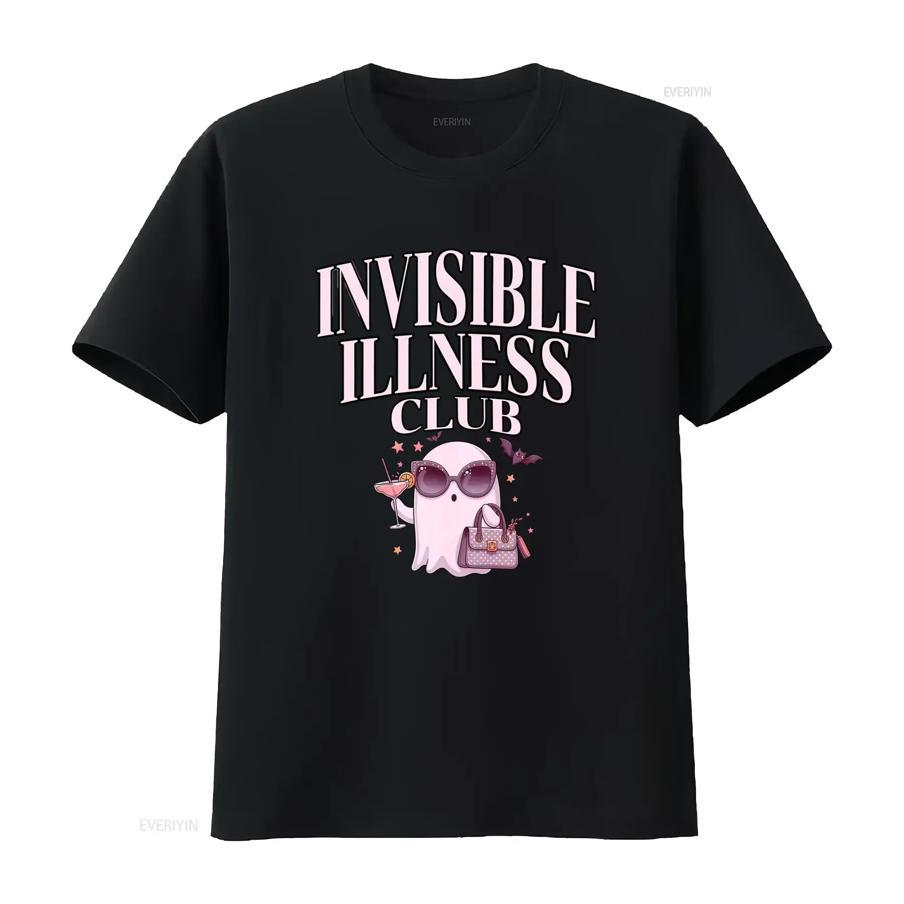 Invisible Illness Club T Shirt Fibromyalgia Chronic Pain Migraine Endometriosis Arthritis Type 1 Diabetes Me Cfs vintage Soft