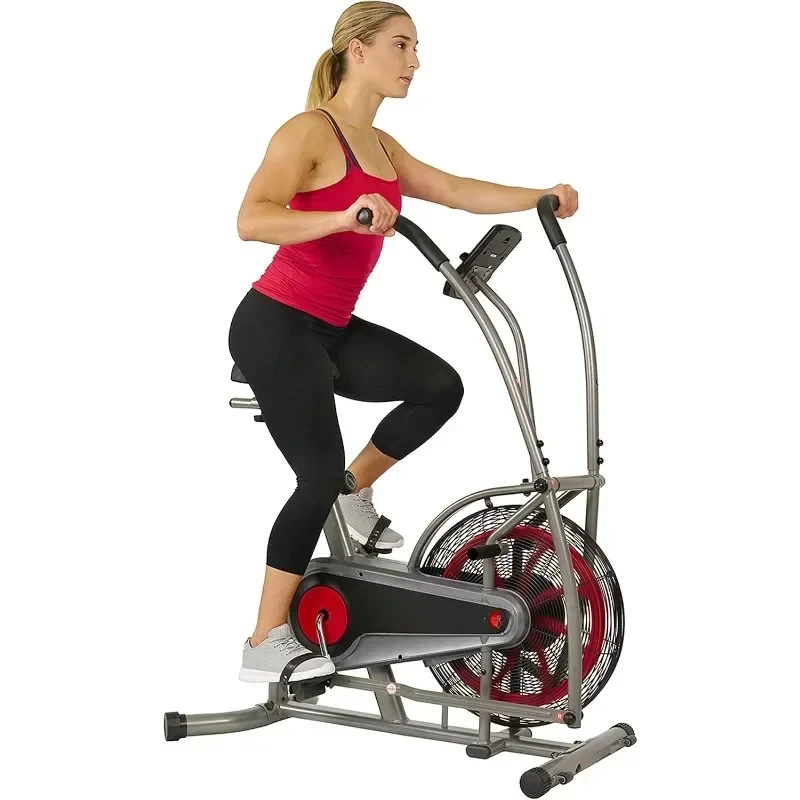 Motion Air Bike Fan Exercise Bike Unlimited Resistance and Tablet Holder Indoor Spinning