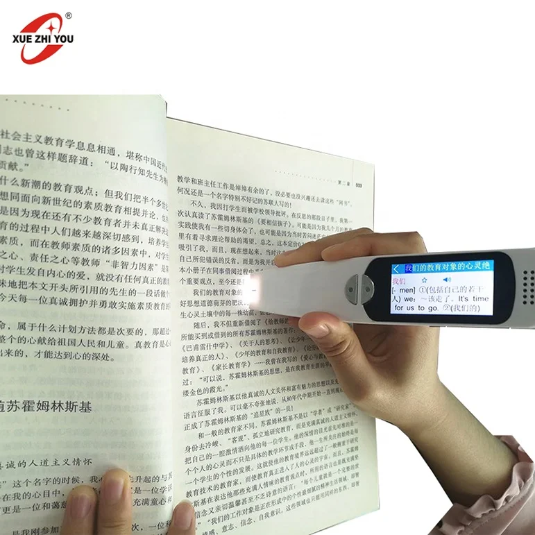 Translator Wireless Equipment OCR Scan Pen English Spanish Reader Pen Scanner Dictionary Pen