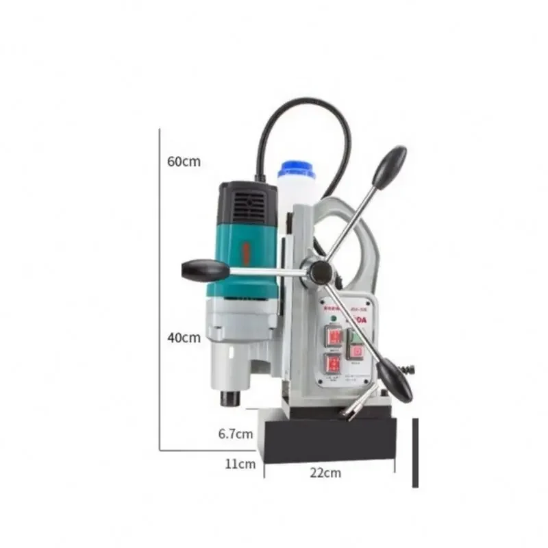 Multi functional magnetic base, core, tapping t, magnetic suction drilling, magnetic