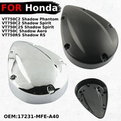Motorcycle Air Filter Cover Parts For Honda VT750C2 Shadow Phantom VT750C2S Spirit VT750C Shadow Aero VT750RS OEM:17231-MFE-A40