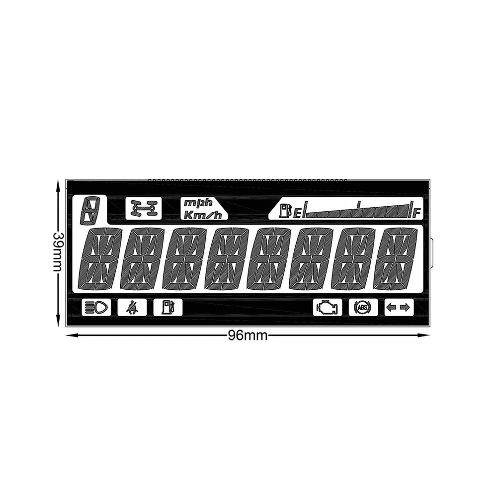 Display for Can-Am Renegade Commander Outlander Speedometer Gauge 2014-2017