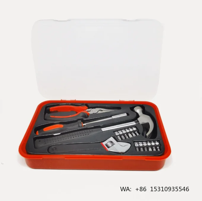 16PC Home Repair Hardware Toolbox  Tool Set Smart Repair Tool