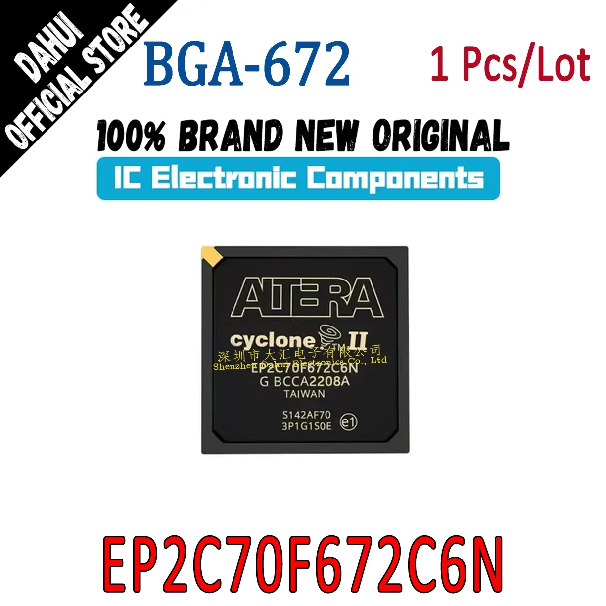 

EP2C70F672C6N BGA-672 Programmable logic chip IC Brand New Original In Stock