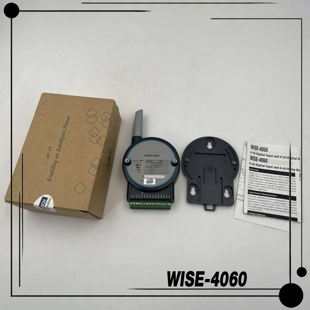 

4-channel Isolated Digital Input Isolated Relay Output Wireless I/O Module For ADVANTECH WISE-4060