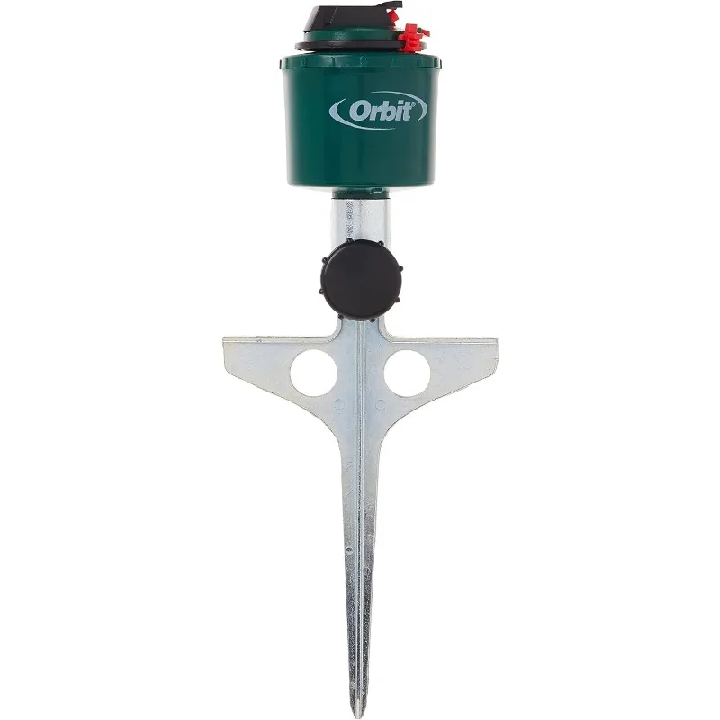 Orbit 20 Pack Compact Gear Driven Lawn Sprinkler on Sturdy Spike Base