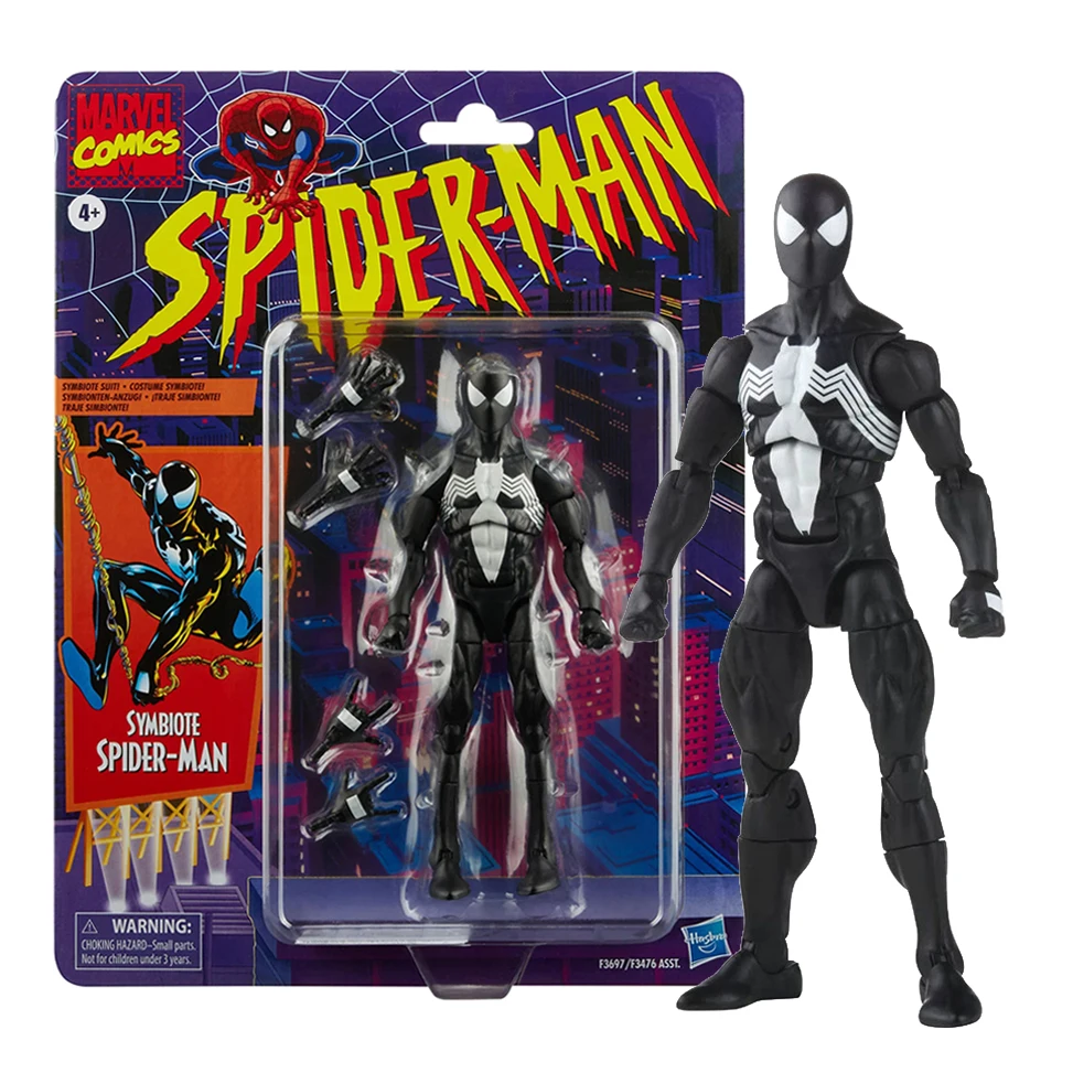 

16cm Marvel Legends Symbiote Spider-Man Venom Action Figure Avengers Spiderman Deadpool Ben Reilly Parker Figures PVC Model Toys