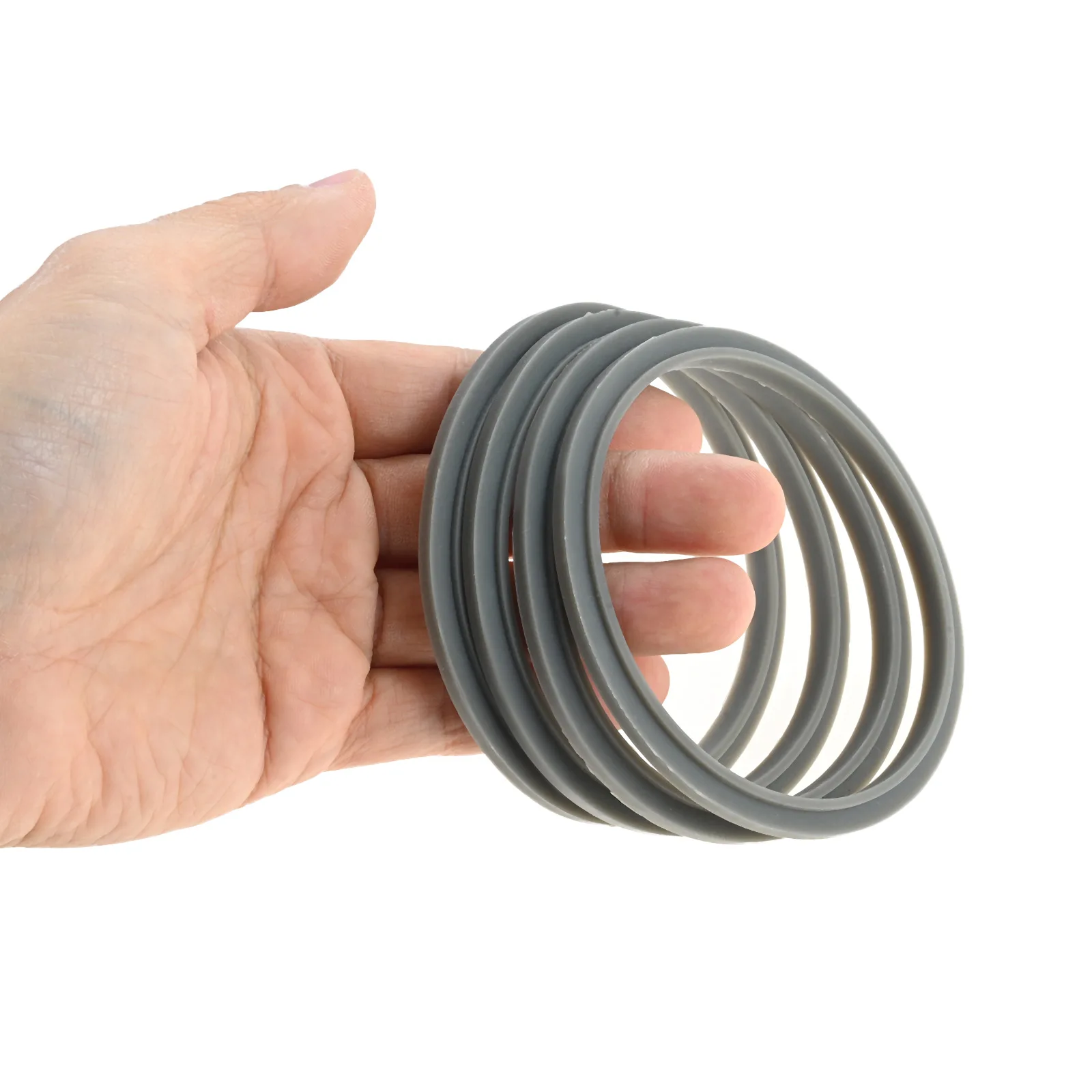 4Pcs O-Ring Gasket Seal Rubber Ring Gasket Replacement Parts for NutriBullet 600W 900W Blender Flat Blade Blender Accessories