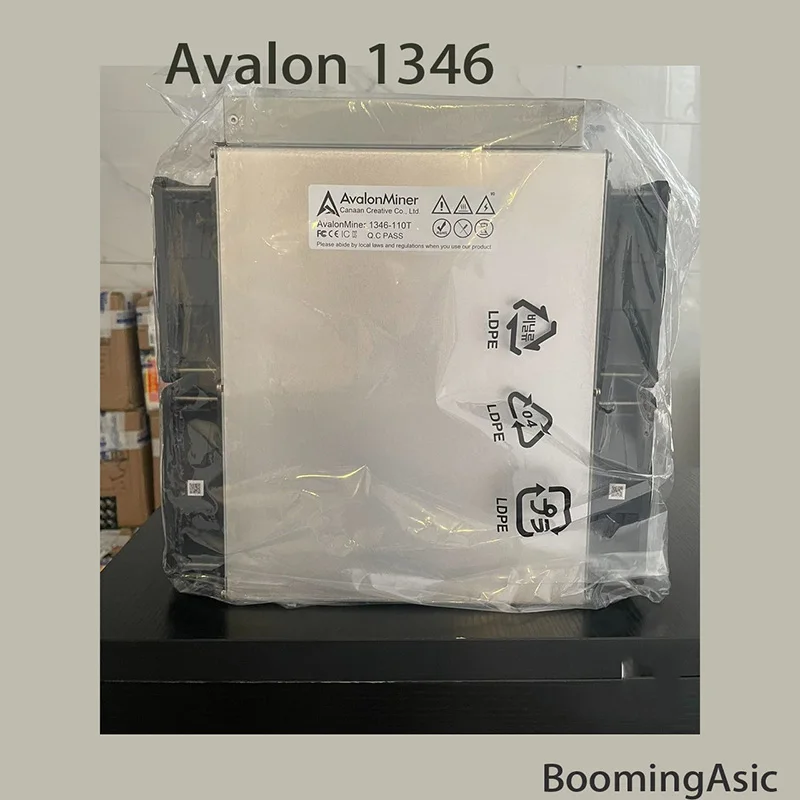 Imagem -03 - Avalon-máquina Bitcoin Asic Crypto Btc 1346 120th s 116t 110t Hashrate 100t Mineiro 3300w A1346 by Canaan Novo 2024