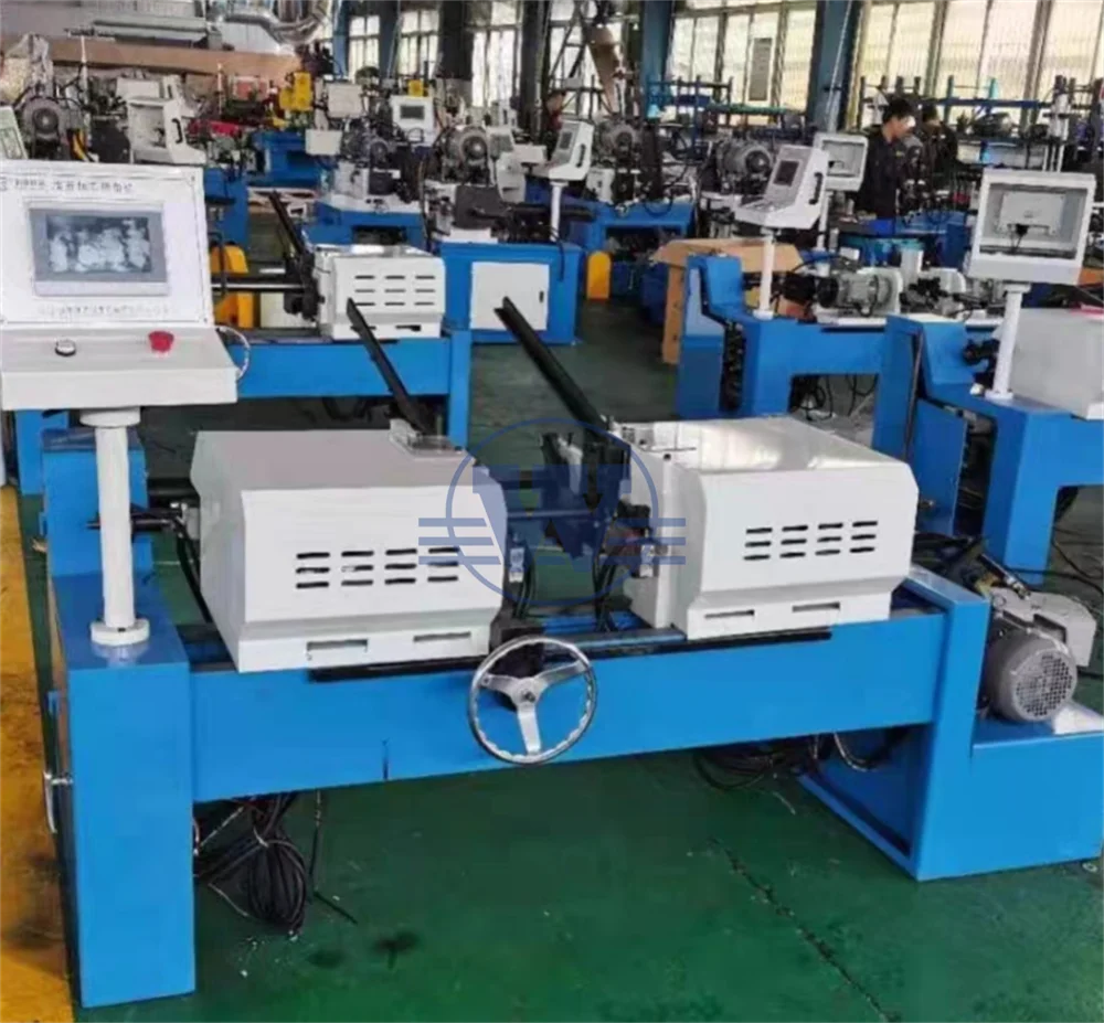 High Precision Double Head Chamfering Machine Iron Steel Aluminum Tube Round Tube Round Rod Chamfering Machine