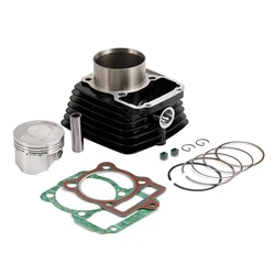 Artudatech 67mm Cylinder Piston Rings Gasket Kit 16mm For Italika Ex200 Rt200 / GP / Negra