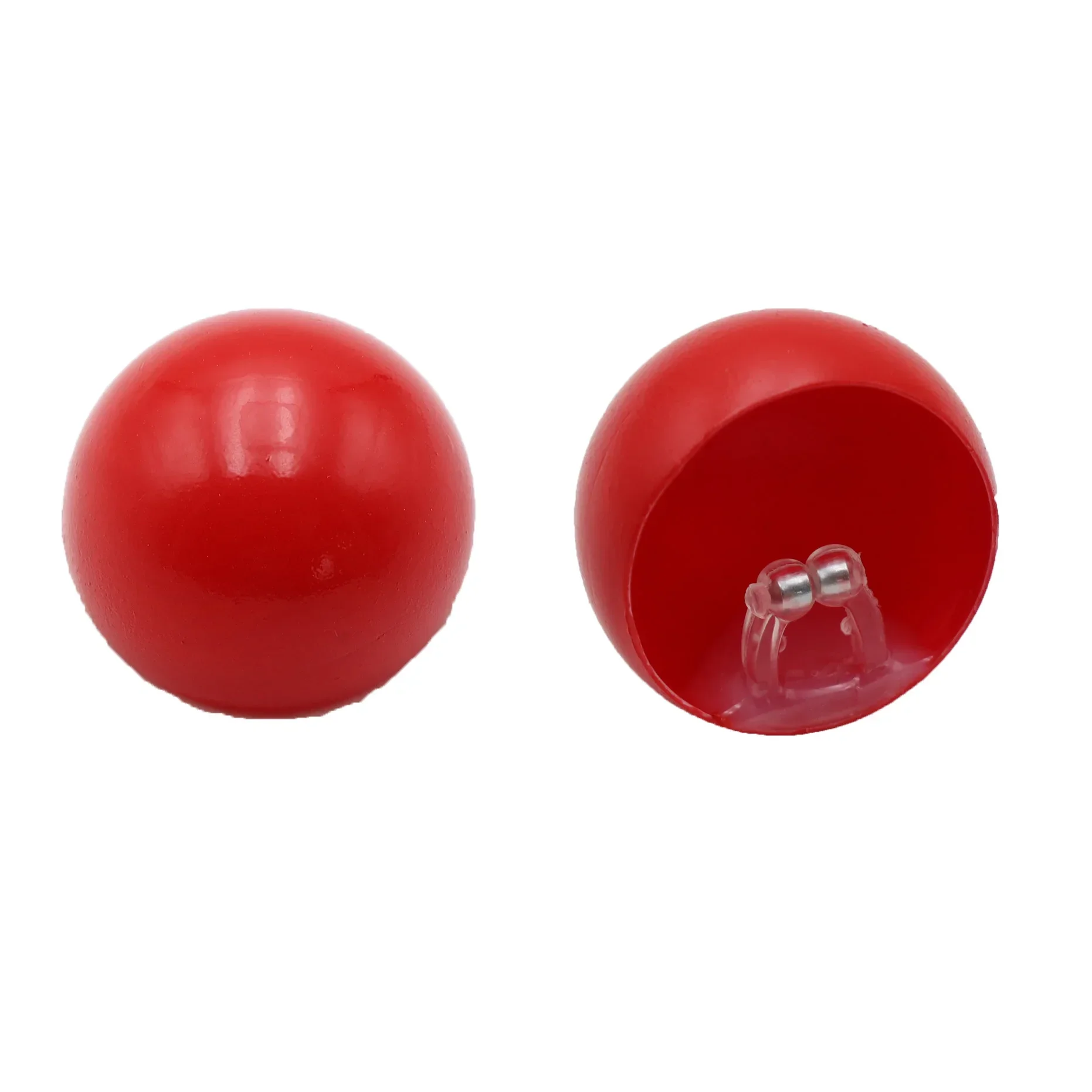 

Cordless Plastic Red Clown Nose from Juggling for Party Halloween Costume Supplies Christamas 1 Pack