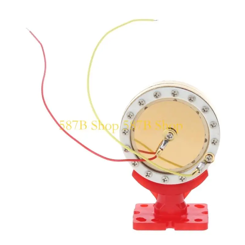 587b 34 mm Cápsula micrófono micrófono diafragma diafragma recubierto oro