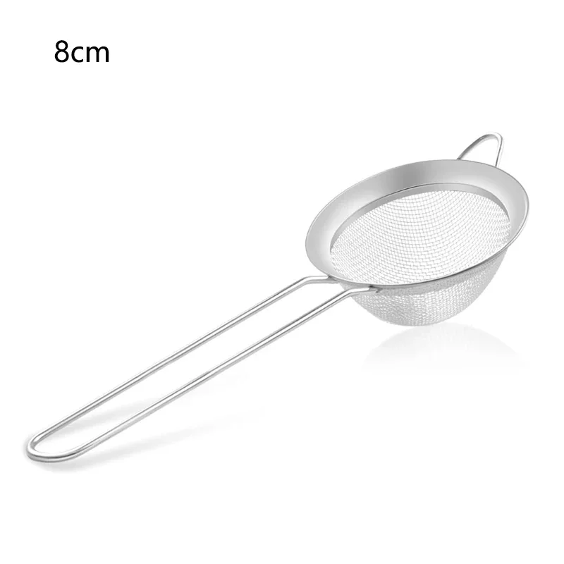 1/3/4 stks/set Roestvrij Staaldraad Fijnmazig Oliezeef Meel Vergiet Zeef Zeef Gebak Bakken Tools Keuken accessoires