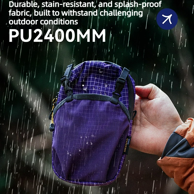 Outdoor Sports Tactical Waist Bag Dyneema Multifunctional Accessory Pack Hanging Phone Pouch For Running Training Carry Gear