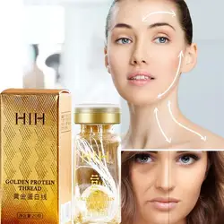 Hilos de colágeno nutritivos, juego de estiramiento facial para 20 piezas facial, línea de proteína, alisado dessoluble, absorbente, hidratante, Hialurónico