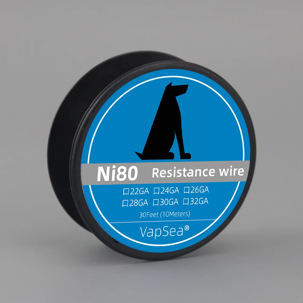 Bobinas fundidas Clapton, resistencias trenzadas Alien KA1 SS316L NI80, alambre para DL RDL MTL, 30 pies, 10 metros