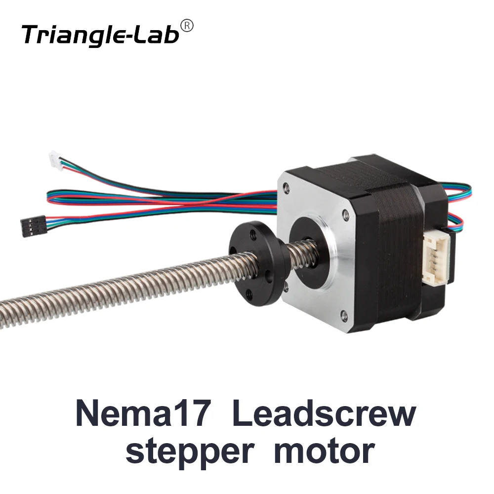 C trianglelab 1 pieza Nema17 motor paso a paso T8X8 L = 320MM 1.2A para impresión 3D prusa i3