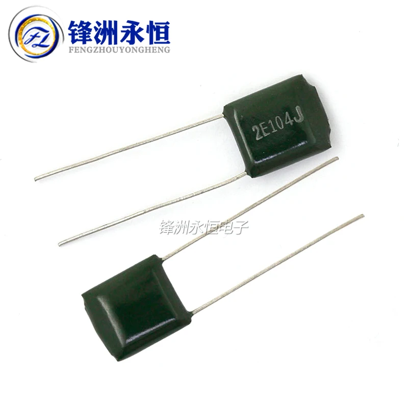 50pcs capacitor de filme de poliéster 100V 1nF 1.5nF 2.2nF 100nF 2A471J 2A102J 2A152J 2A222J 2A392J 2A332J 2A472J 2A103J 2A473J 2A104J