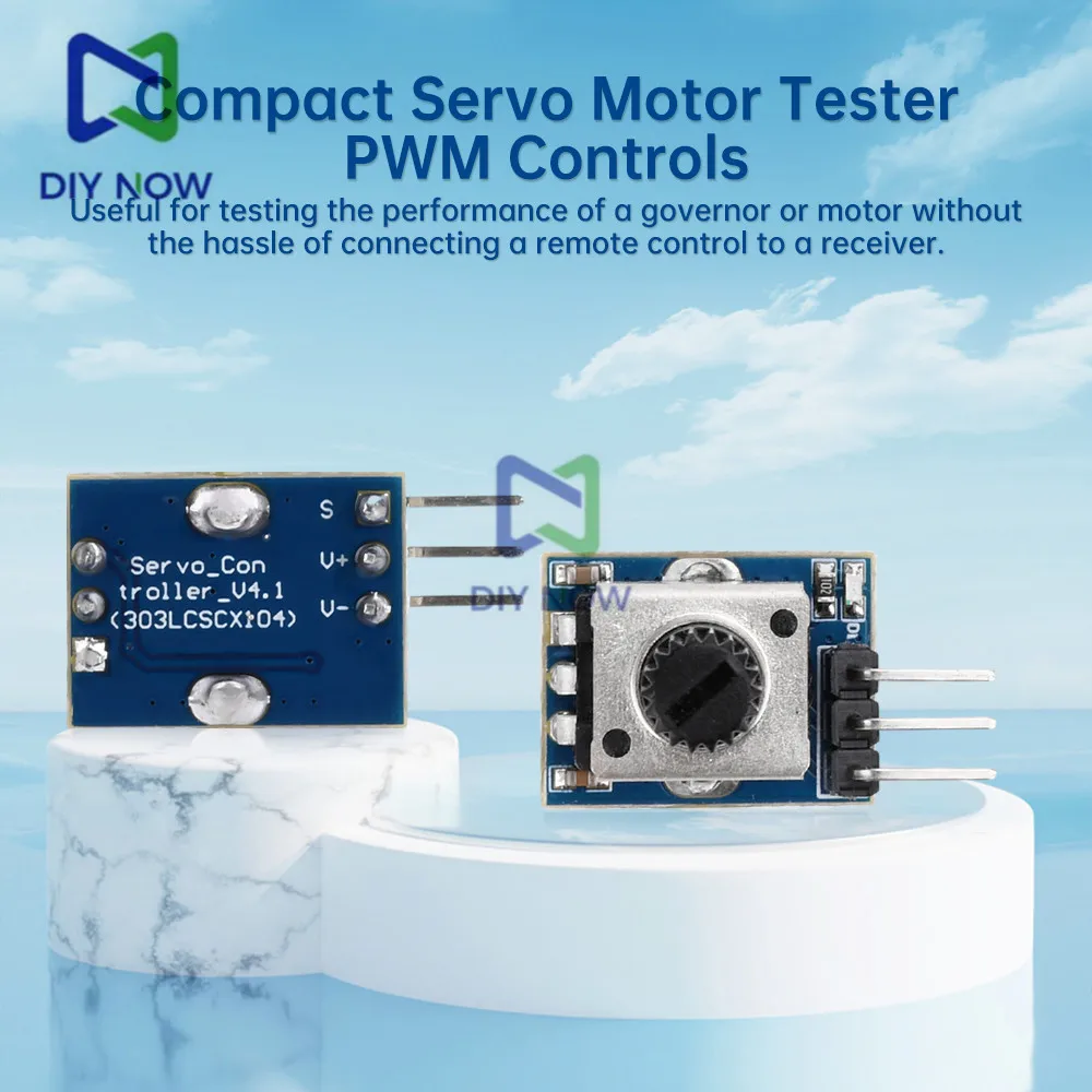 5-24V Small Servo Motor Regulator Tester PWM Control DIY Brushless Fan Aeromodelling Motor Speed Controller Small Size