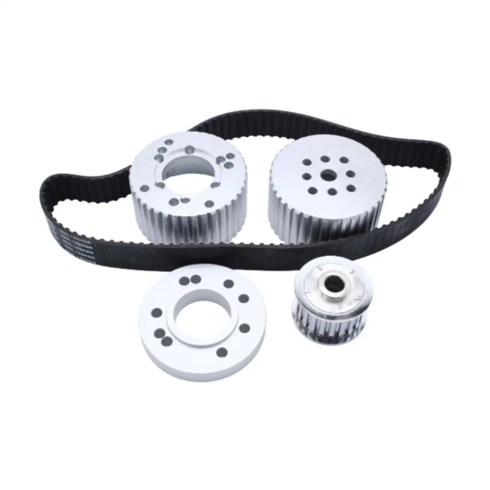 Gilmer Belt Drive Pulley Kit Aluminum Directly Replace Easy to Install for Chrysler Small Block 318 340 360 Car Accessories