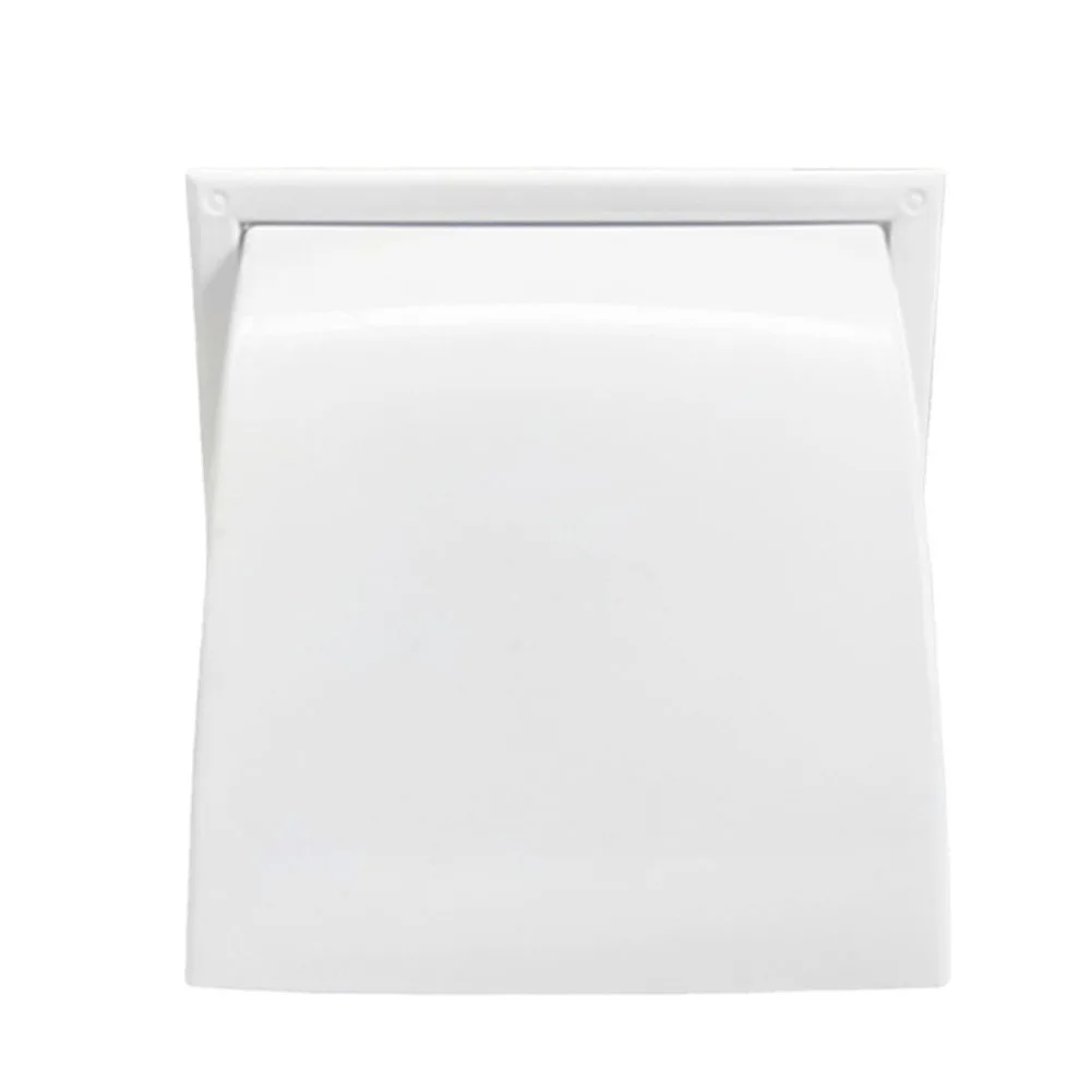 Exterior Wall Exhaust Vent with Rainproof Outlet and Non Return Shutter Flap Suitable for HVAC and Ventilation Systems