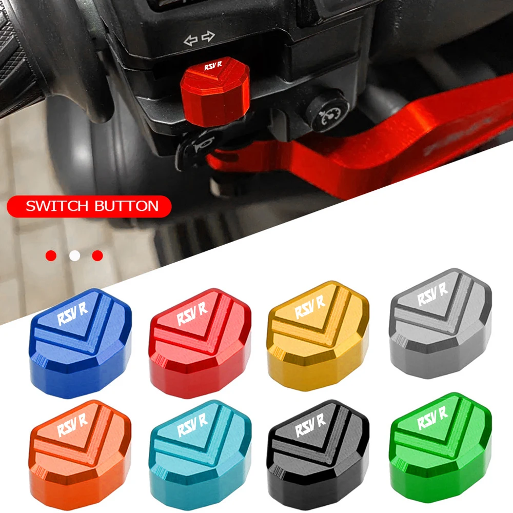 Для Aprilia RSV R RSVR 1999-2021 2022 2023 2024 2025 2026 аксессуары для мотоциклов, крышка кнопки переключателя, крышки сигналов поворота, колпачок