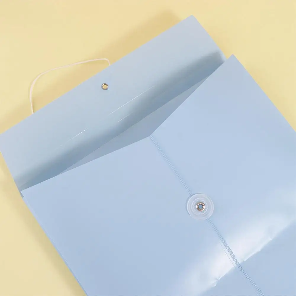 Document Organiser A4 PP File Folder Paper Organizer Large Envelopes A4 File Organizer Waterproof Archive Folder Storage Bag